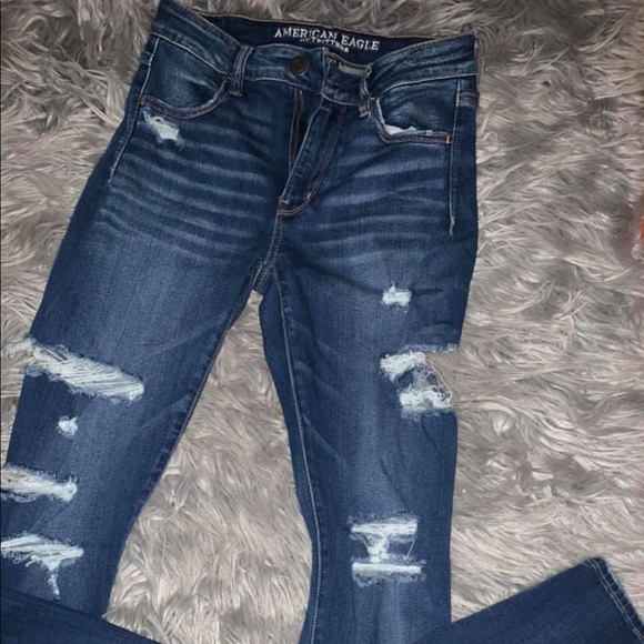 American eagle (super stretch) size 6 skinny jeans - Picture 1 of 1